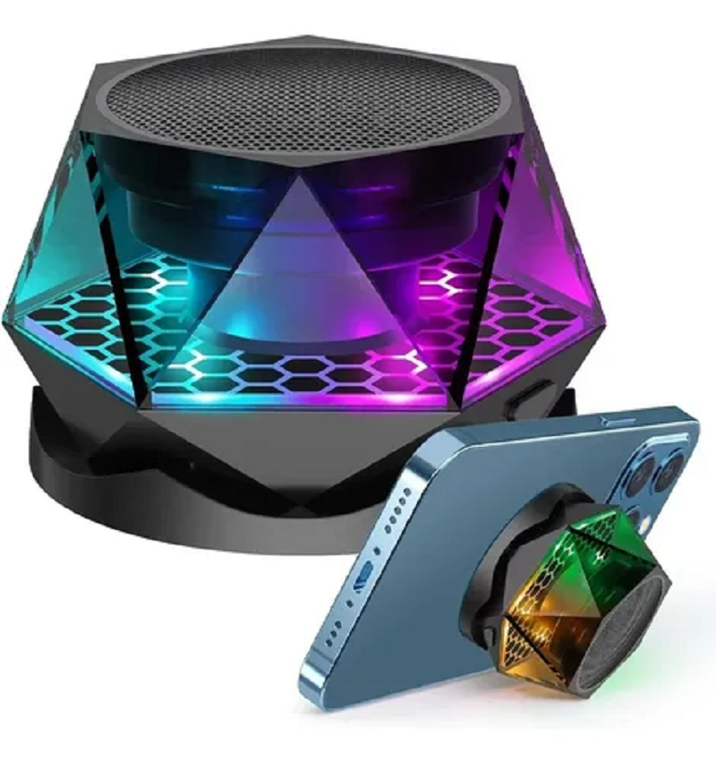 Miniatura 4 de Parlante mini hexagonal rgb